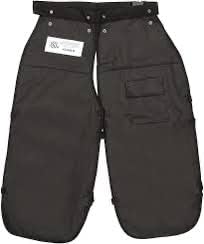 FORESTER Chainsaw Chaps for Men & Women | Apron-Style Chaps with Pocket & Adjustable Waist | Chainsaw Safety Equipment