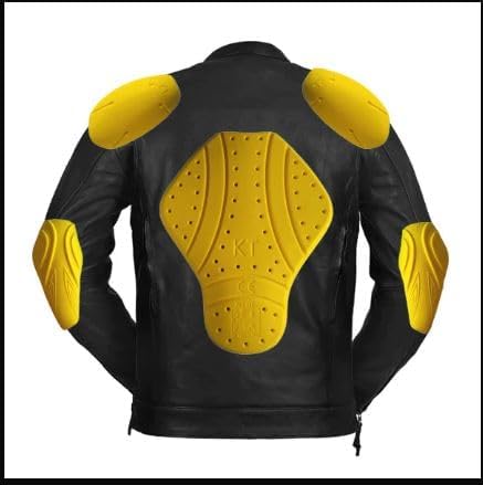 5 PC - CE Level 2 certified armor pads l Level 2 Approved Back, Shoulder And Elbows armor protector inserts for Motorcycle Jackets.