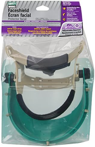 Safety Works Adjustable Headgear with Faceshield