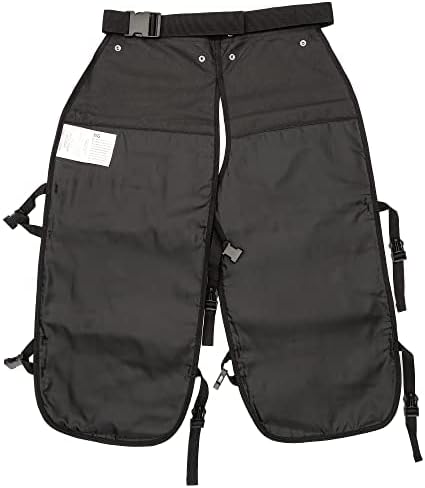 FORESTER Chainsaw Chaps for Men & Women | Apron-Style Chaps with Pocket & Adjustable Waist | Chainsaw Safety Equipment