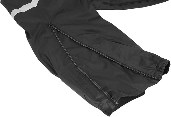 Nelson Rigg Stormrider Rain Suit; 100% Waterproof, Pants and Jacket Included with Reflective Striping
