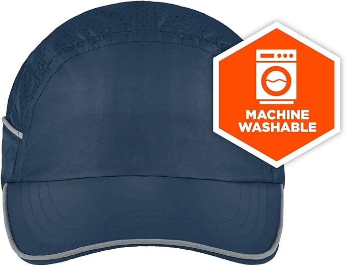 Ergodyne Skullerz 8955 Lightweight Bump Cap, Baseball Hat Style, Breathable Head Protection