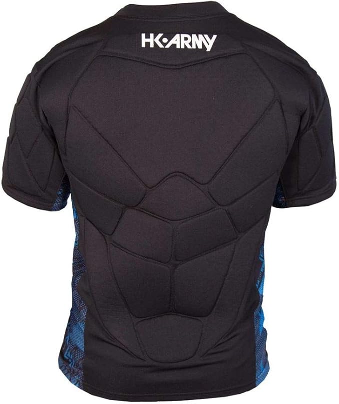 HK Army Crash Chest Protector - High-Impact Protective Gear for Paintball & Airsoft - Lightweight Safety Armor Vest - Black, Size XS/S