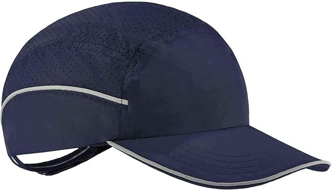 Ergodyne Skullerz 8955 Lightweight Bump Cap, Baseball Hat Style, Breathable Head Protection
