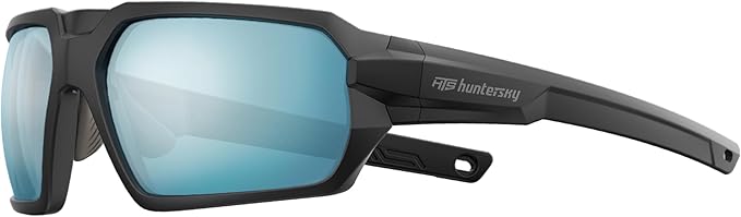 HTS HUNTERSKY Ballistic Tactical ANSI Z87.1+ Impact Protection Anti Fog Shooting Glasses Military Grade Airsoft Range