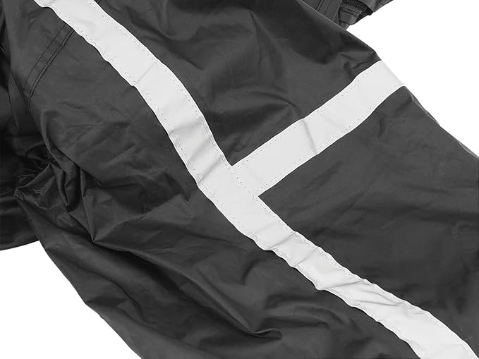 Nelson Rigg Stormrider Rain Suit; 100% Waterproof, Pants and Jacket Included with Reflective Striping