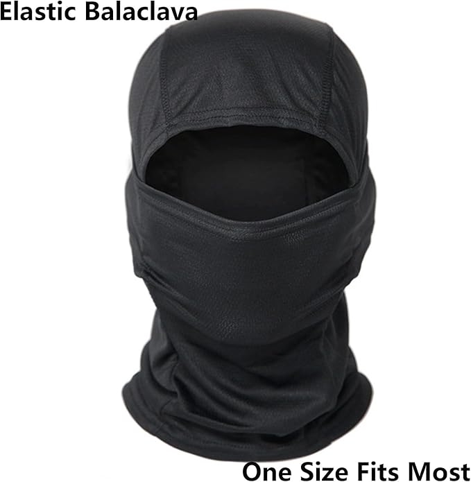 VPZenar Tactical Vest for Men, Airsoft Vest, Black Molle Vest and Cap Protective Equipment, Tactical Airsoft Gear