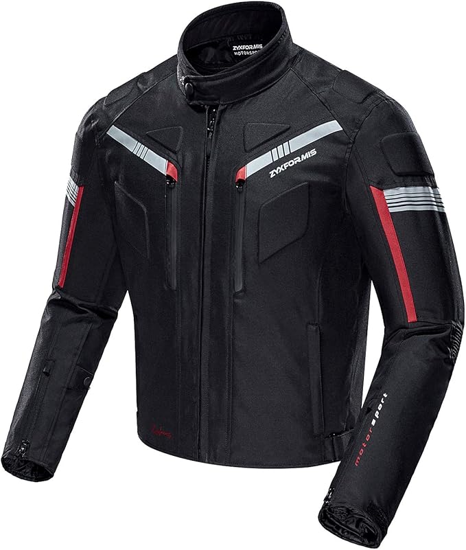 Motorcycle Jacket Motorbike Biker Waterproof Jackets Windproof Full Body Protective Gear Armoured Summer Winter for Men