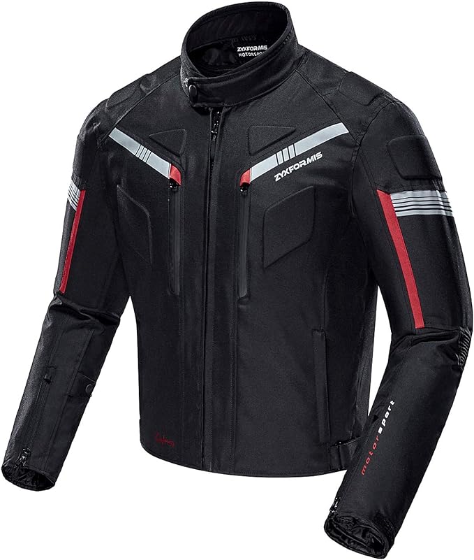 Motorcycle Jacket Motorbike Biker Waterproof Jackets Windproof Full Body Protective Gear Armoured Summer Winter for Men