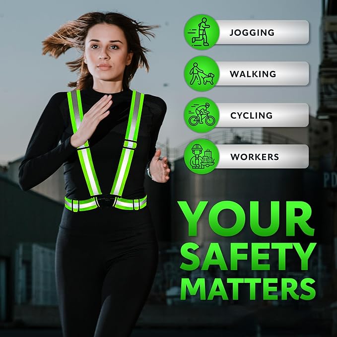 PeerBasics Safety Vests Bulk Pack - Reflective High Visibility, Men Women, Mesh (US, Alpha, One Size, Regular, Regular, Lime)