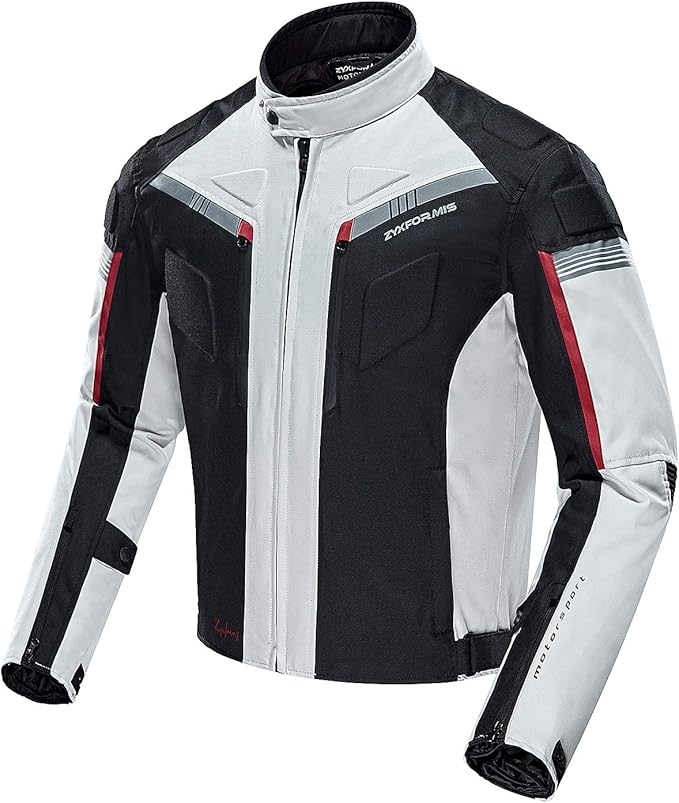 Motorcycle Jacket Motorbike Biker Waterproof Jackets Windproof Full Body Protective Gear Armoured Summer Winter for Men