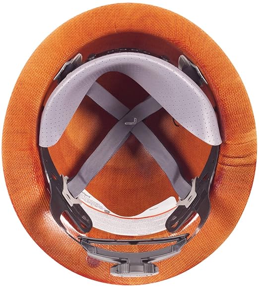 MSA 10126692 Fas-Trac III Replacement Suspension - 4-Point Attachment, Size: Small, Skullgard Helmet Accessory, Cap/Hat-Style Hard Hat Suspension, Adjustable Component, Replaceable & Durable Gear
