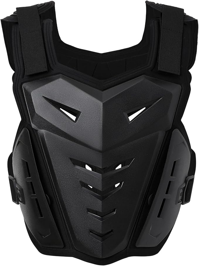 Motorcycle Armor Body Guard Vest, Street Bike Riding Off-Road Racing Cycling Skiing Motocross Adult Chest Protector