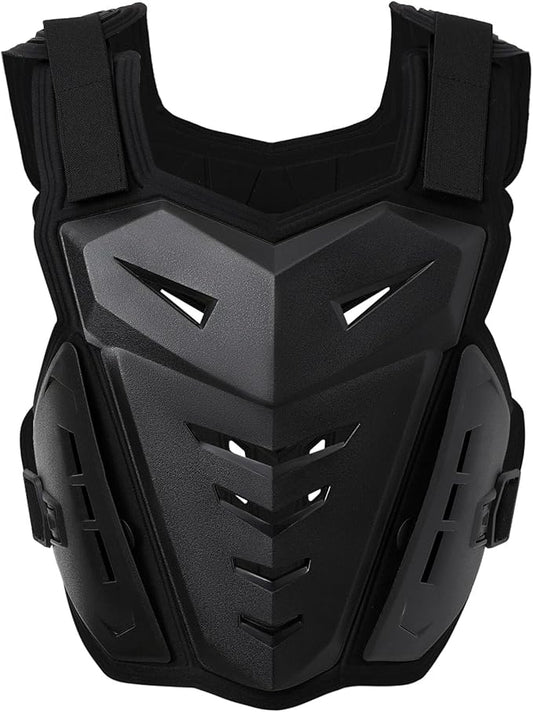 Motorcycle Armor Body Guard Vest, Street Bike Riding Off-Road Racing Cycling Skiing Motocross Adult Chest Protector