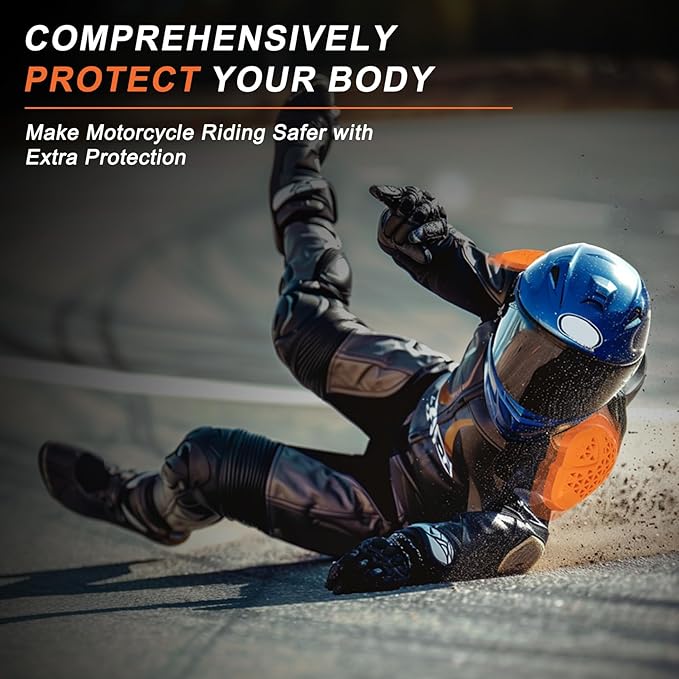 CE Level 2 Motorcycle Armor - PSLER CE Level 2 Motorcycle Armor Jacket Inserts Motorcycle Jacket Pads for Motorcycle Jackets,Shoulder