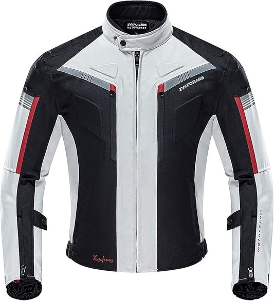 Motorcycle Jacket Motorbike Biker Waterproof Jackets Windproof Full Body Protective Gear Armoured Summer Winter for Men