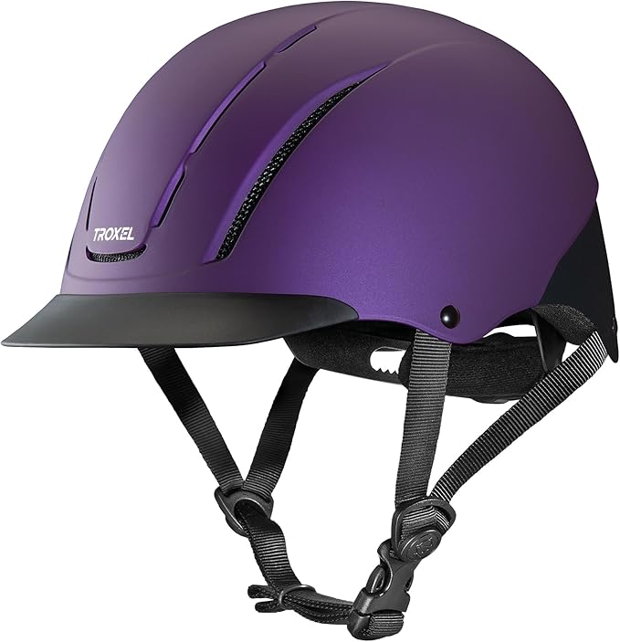 Troxel Spirit Duratec Full Coverage Horse Riding Helmet, Low-Profile Adjustable Design, Safety Horseback Riding Gear