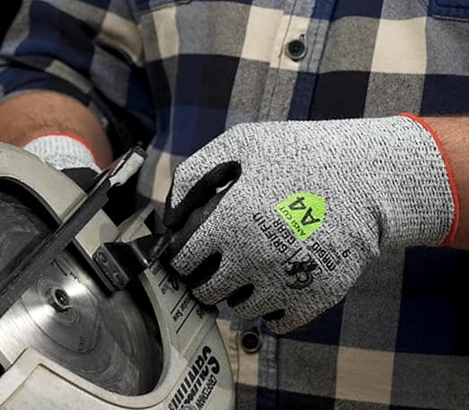 MAGID Griffin Gear ANSI A4 Liquid Repellent Foam Nitrile Work Gloves, 1 Pair, Size 5/XXS, GPD456