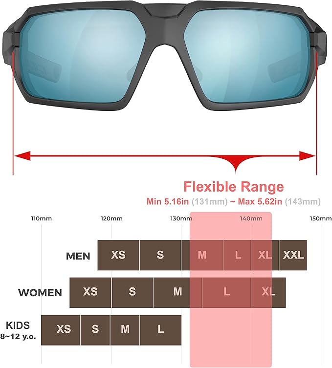 HTS HUNTERSKY Ballistic Tactical ANSI Z87.1+ Impact Protection Anti Fog Shooting Glasses Military Grade Airsoft Range