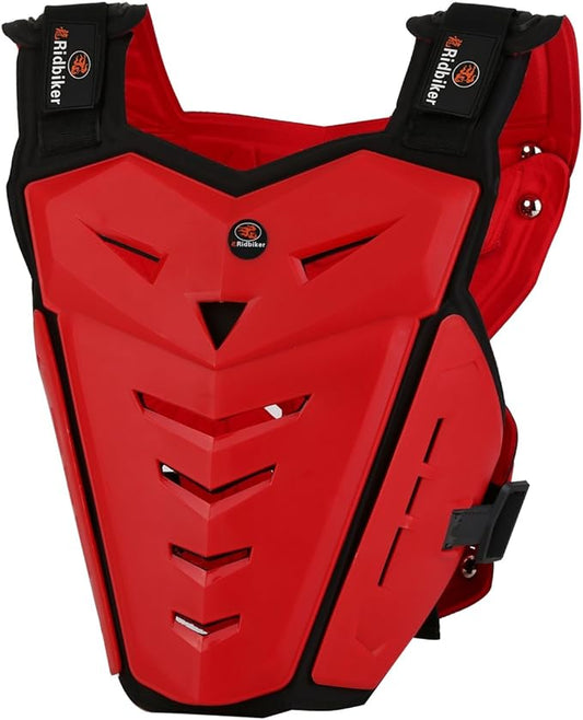 Motorcycle Chest Protector Motocross Adult Chest Armor Vest Motorcycle Safety Gear Chest Guard Dirt Bike MTV Motocross Riding Gear for Men