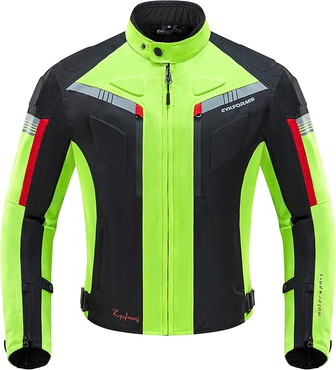 Motorcycle Jacket Motorbike Biker Waterproof Jackets Windproof Full Body Protective Gear Armoured Summer Winter for Men