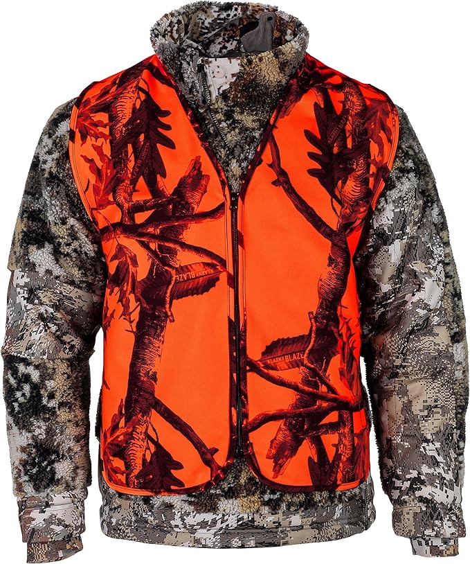 Klarny Orange Safety Vest - High Visibility, Waterproof, Quiet Deer and Bow Gear and Hunting Accessories